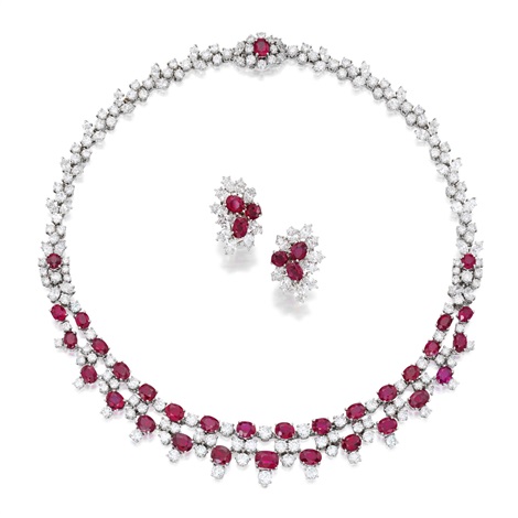 Harry winston ruby on sale necklace